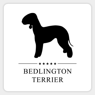 Bedlington Terrier Black Silhouette Sticker